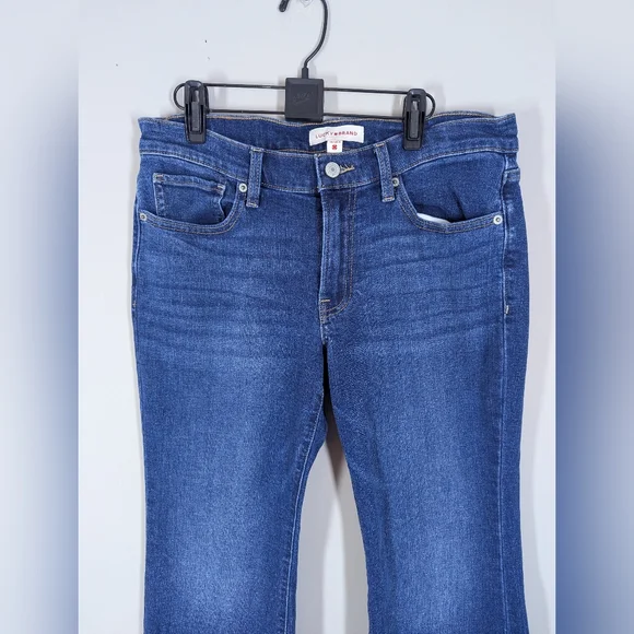 Lucky Brand Sweet Mid Rise Flare Jeans 10/30 Stretch Bootcut Y2K Denim - Picture 3 of 10